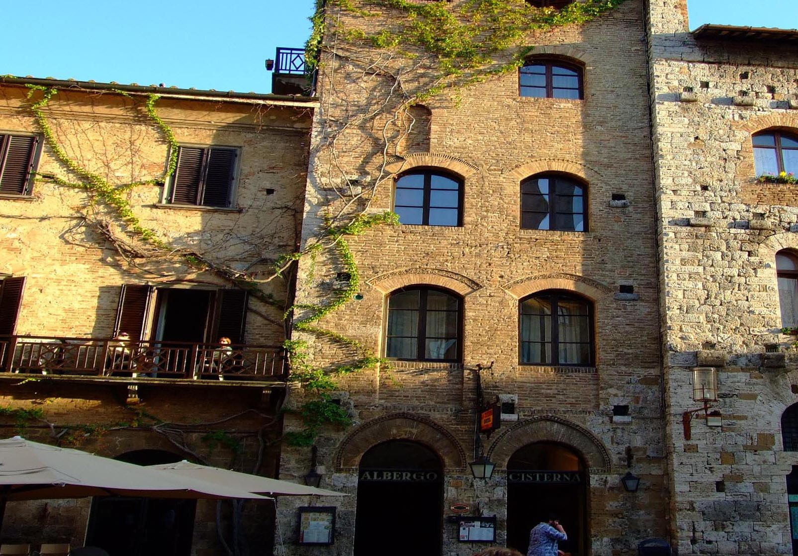 Tuscany to the Hotel La Cisterna, San
